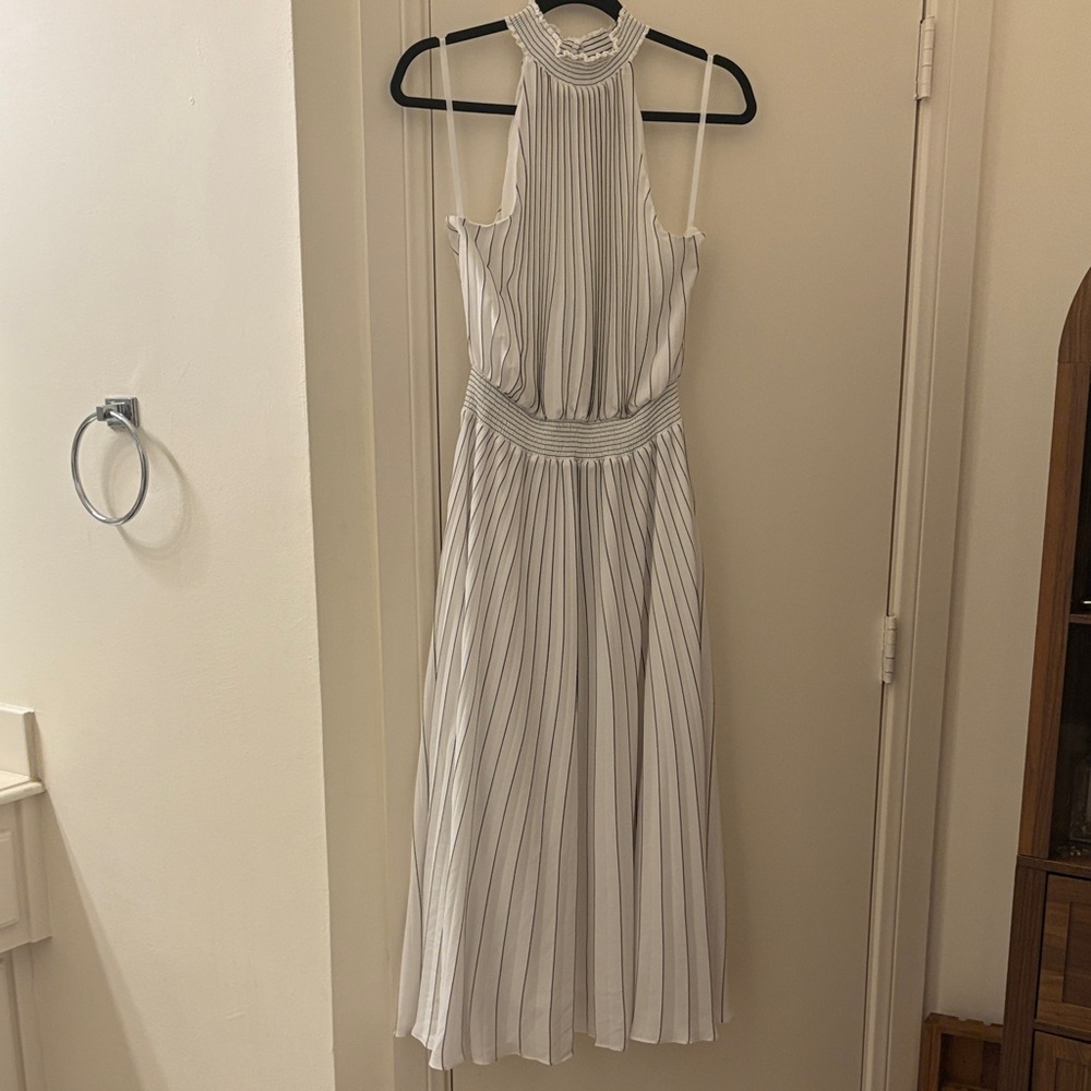 Stunning White Halter Dress